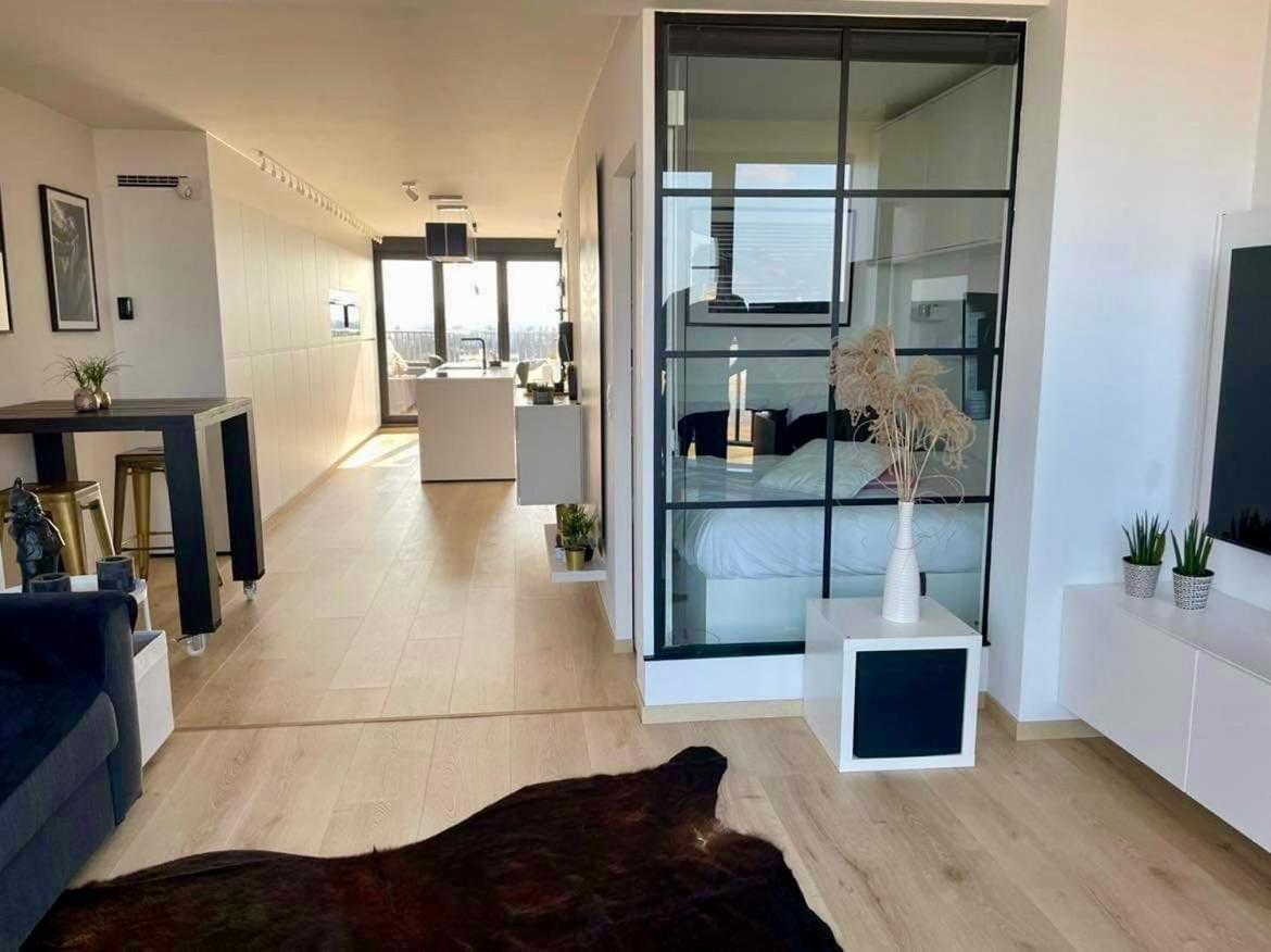 Knokke Heist Baai modern dak appartement . Knokke-Heist Eksteriør bilde