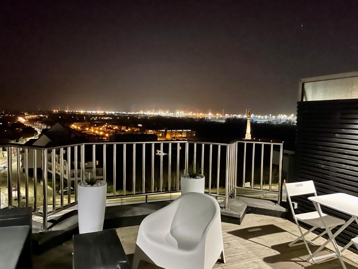 Knokke Heist Baai modern dak appartement . Knokke-Heist Eksteriør bilde