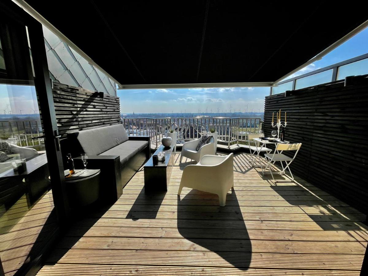 Knokke Heist Baai modern dak appartement . Knokke-Heist Eksteriør bilde